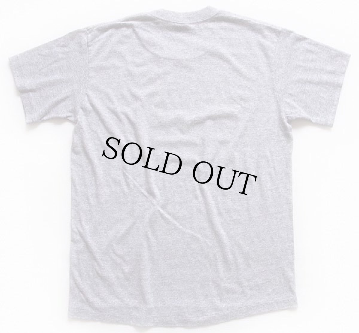 画像2: 80s USA製 NIKEナイキ ロゴ Tシャツ 杢グレー L (2)