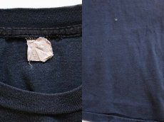 画像3: 70s USA製 HARLEY-DAVIDSONハーレー ダビッドソン ロゴ コットン ポケットTシャツ 墨黒 (3)