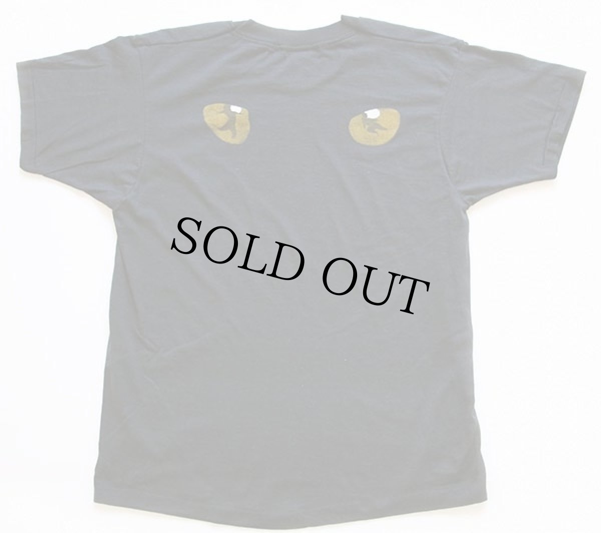 画像3: 80s USA製 CATS Tシャツ 黒 L (3)