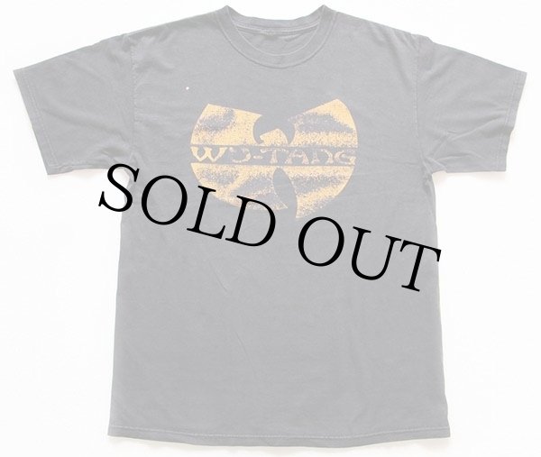 WU-TANG CLANウータンクラン ツアー コットンTシャツ 黒