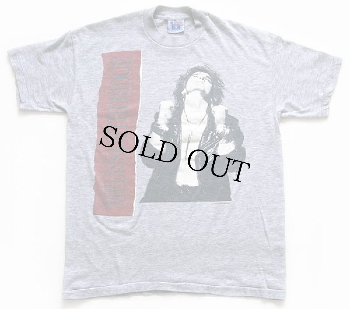 画像2: 80s USA製 MELISSA ETHERIDGE Tシャツ 杢グレー L (2)