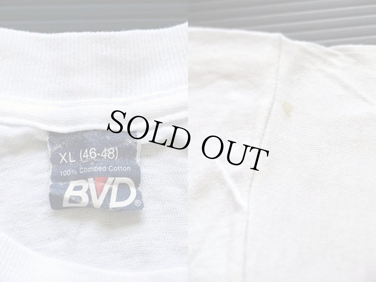 画像3: 80s USA製 BVD PORSCHE ポルシェ 911 コットンTシャツ 白 XL★D (3)