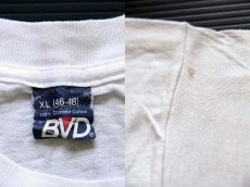 画像3: 80s USA製 BVD PORSCHE ポルシェ 911 コットンTシャツ 白 XL★D (3)