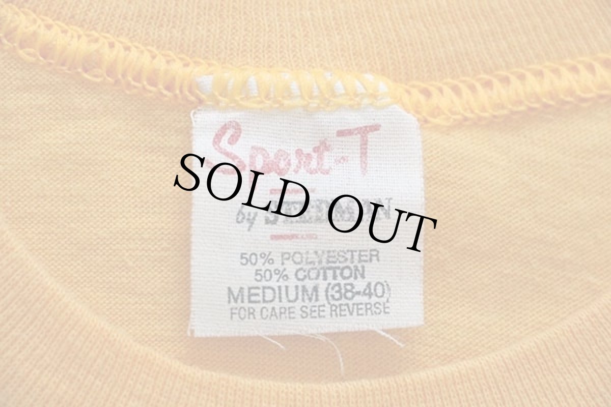 画像4: 80s USA製 TOURING SHOW 1981 チャーリーブラウン ルーシー THERESA Tシャツ 黄 M★スヌーピー (4)