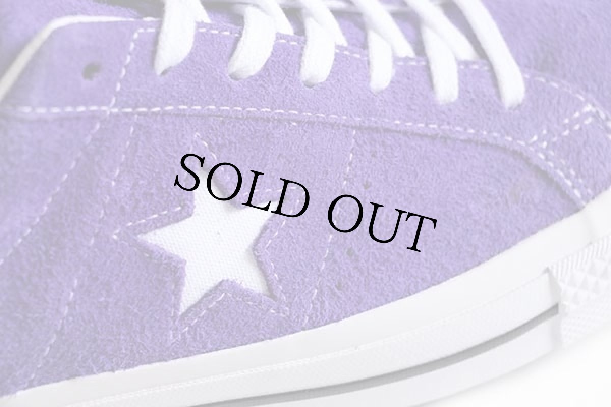 画像8: 未使用★CONVERSEコンバース ONE STARワンスター OX スエード 紫 11.5 (8)