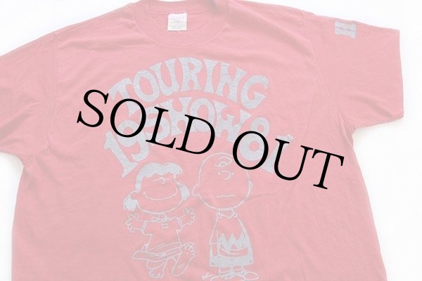 SNOOPY - XL☆古着 ARTEX 半袖 ビンテージ Tシャツ メンズ 80