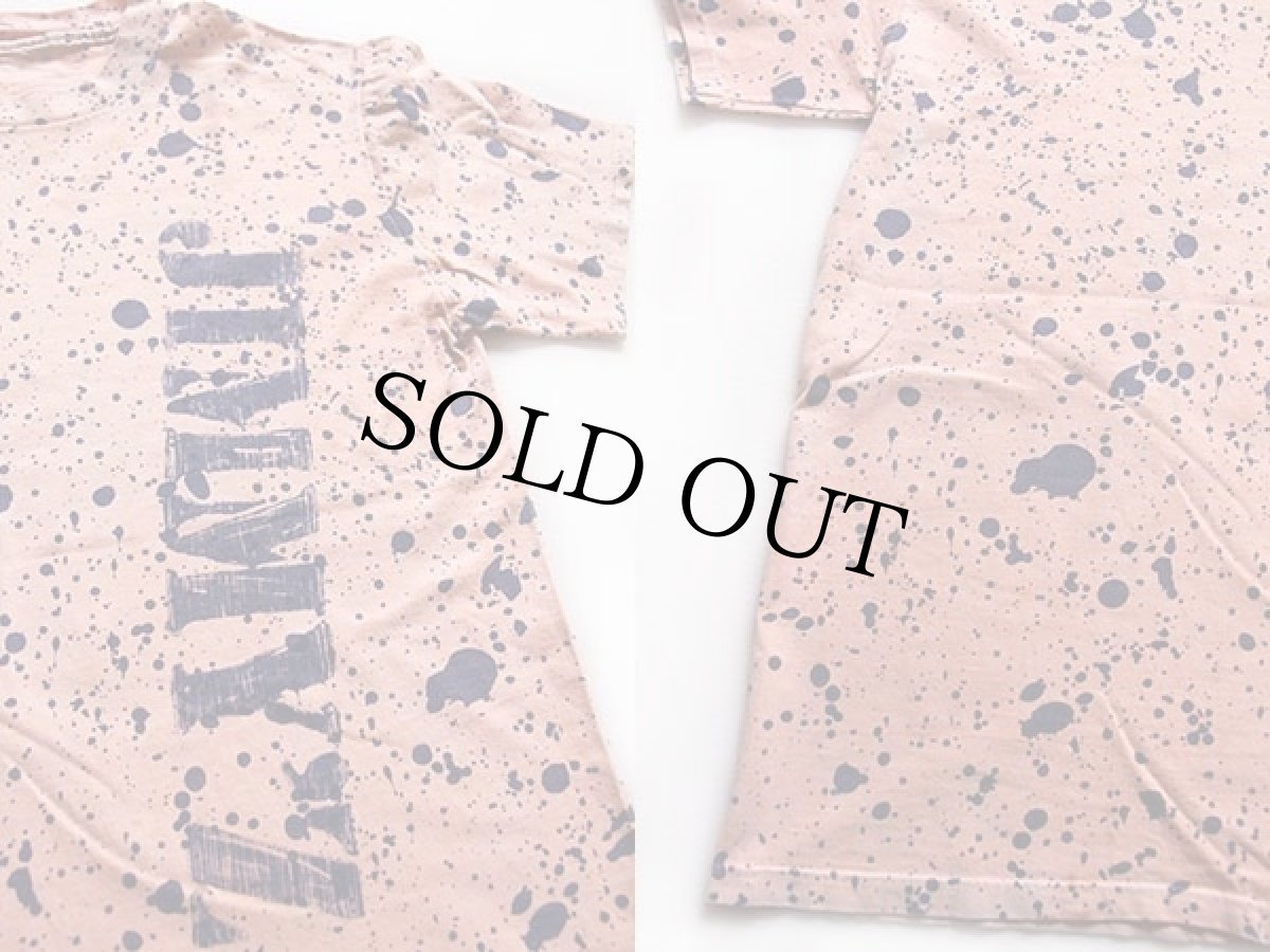 画像3: 90s JIMMY'Zジミーズ オールオーバープリント コットンTシャツ サーモンピンク (3)