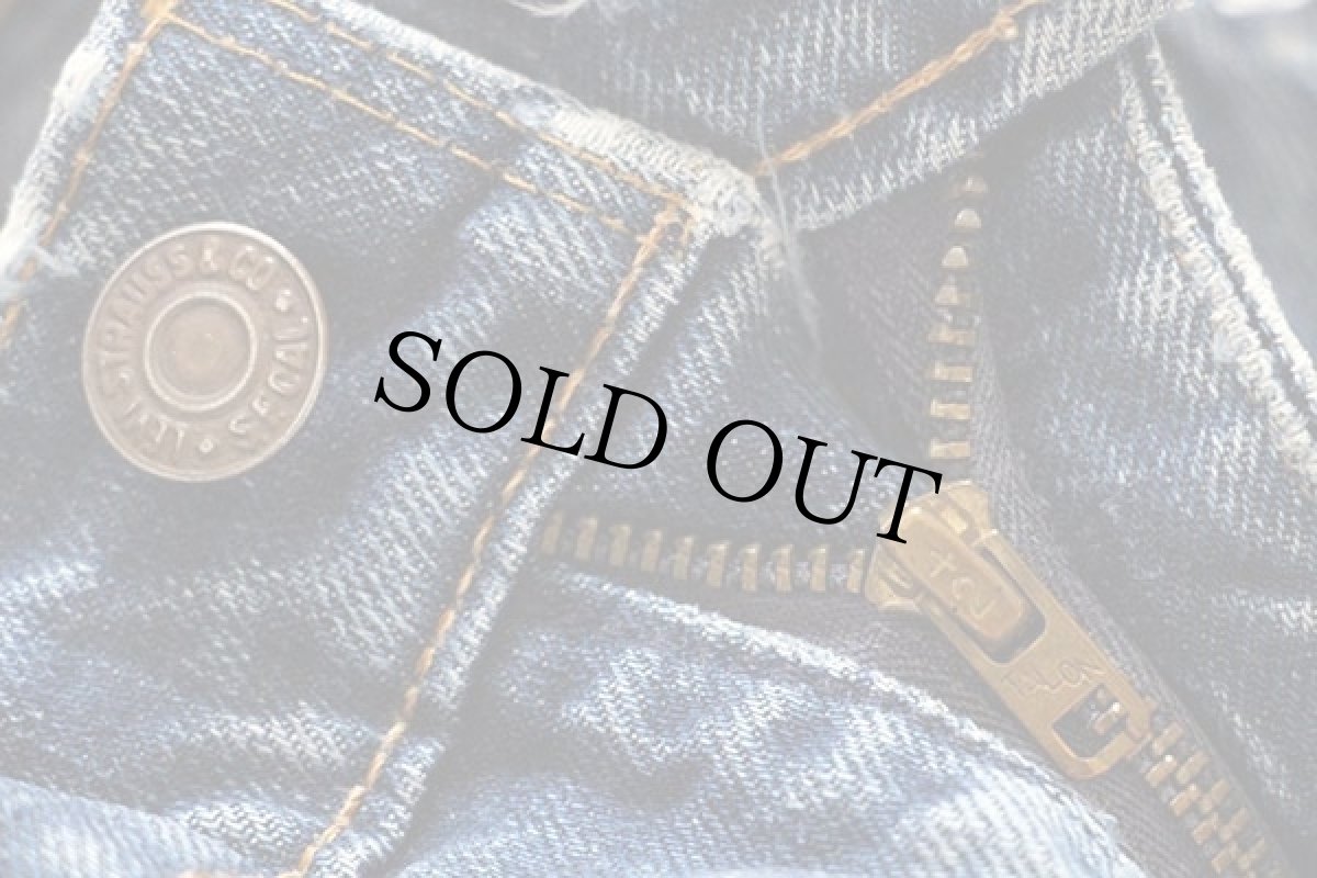 画像3: 70s USA製 Levi'sリーバイス 646 パッチワーク リペア カットオフ デニム ショートパンツ ボロ w34★ショーツ (3)