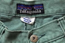 画像3: 80s patagoniaパタゴニア デカタグ コットン スタンドアップ ショーツ 緑 w32★ショートパンツ (3)