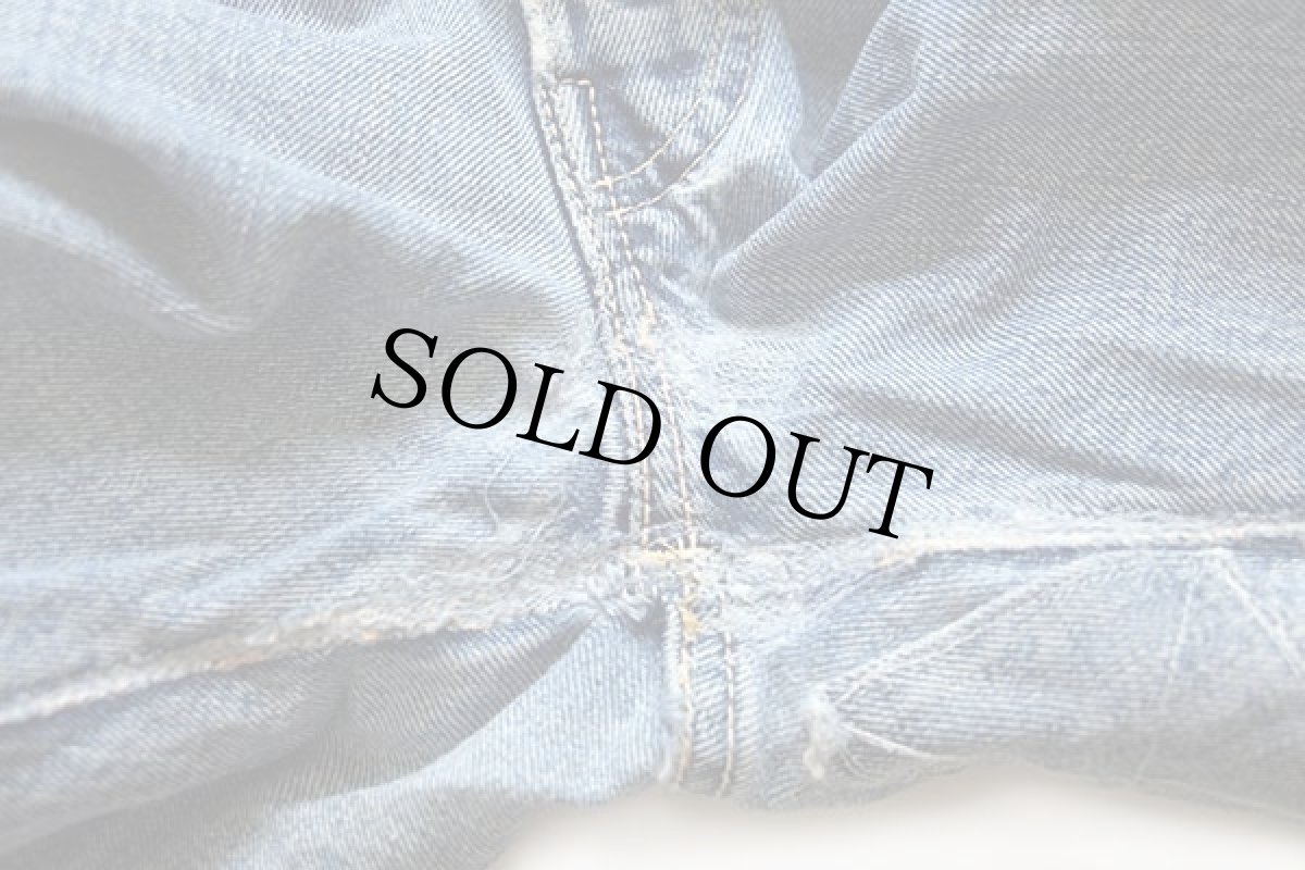 画像10: 60s LEVI'Sリーバイス 501XX ダメージ&ブリーチ カットオフ デニム ショートパンツ w34★ショーツ (10)