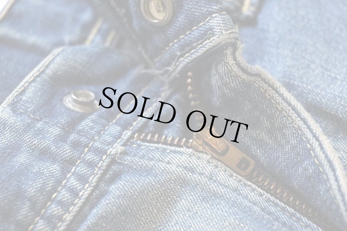 画像5: 60s USA製 Leeリー 191Z JELT DENIMジェルトデニム ペインターパンツ w35 (5)