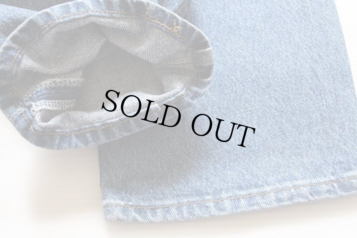 画像8: デッドストック★80s USA製 Levi'sリーバイス 501 デニムパンツ w30 L30 (8)