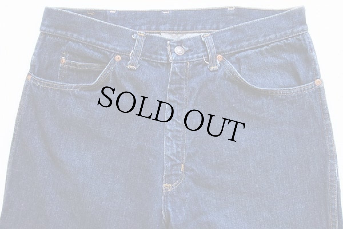 画像3: 70s SEARS ROEBUCKS インディゴ デニムパンツ w38 (3)