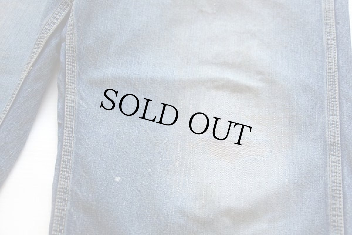 画像9: 60s USA製 Leeリー 191Z JELT DENIMジェルトデニム ペインターパンツ w35 (9)