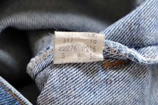 画像5: 70s Levi'sリーバイス 22276 デニム ブッシュパンツ w29 L34 (5)