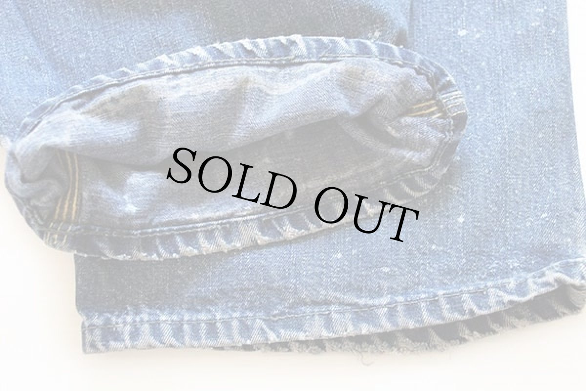 画像7: 60s USA製 Leeリー 191Z JELT DENIMジェルトデニム ペインターパンツ w35 (7)