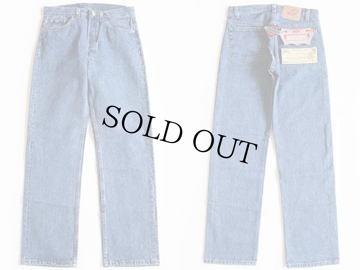 画像2: デッドストック★80s USA製 Levi'sリーバイス 501 デニムパンツ w30 L30 (2)