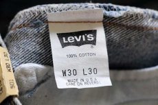 画像6: デッドストック★90s USA製 Levi'sリーバイス 501 デニムパンツ w30 L30 (6)