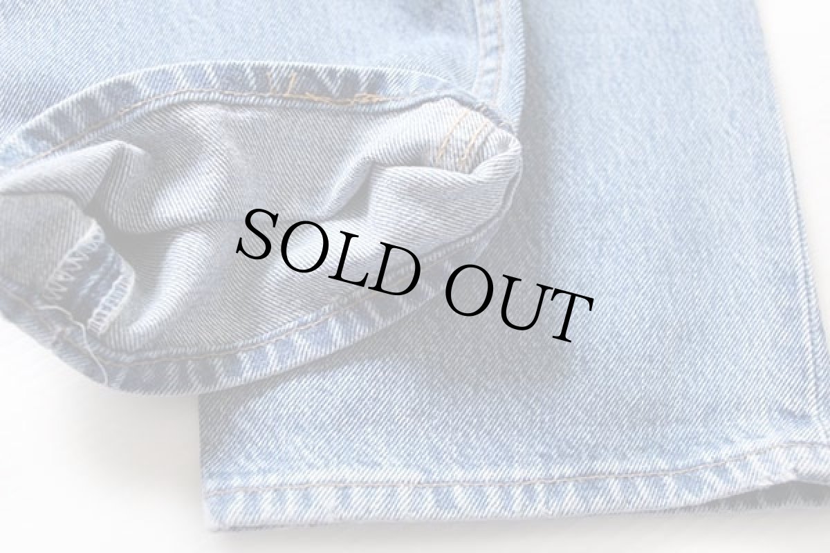 画像7: デッドストック★90s USA製 Levi'sリーバイス 501 デニムパンツ w30 L30 (7)