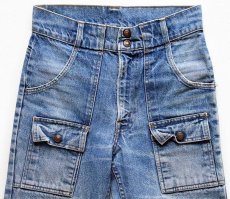 画像2: 70s Levi'sリーバイス 22276 デニム ブッシュパンツ w29 L34 (2)