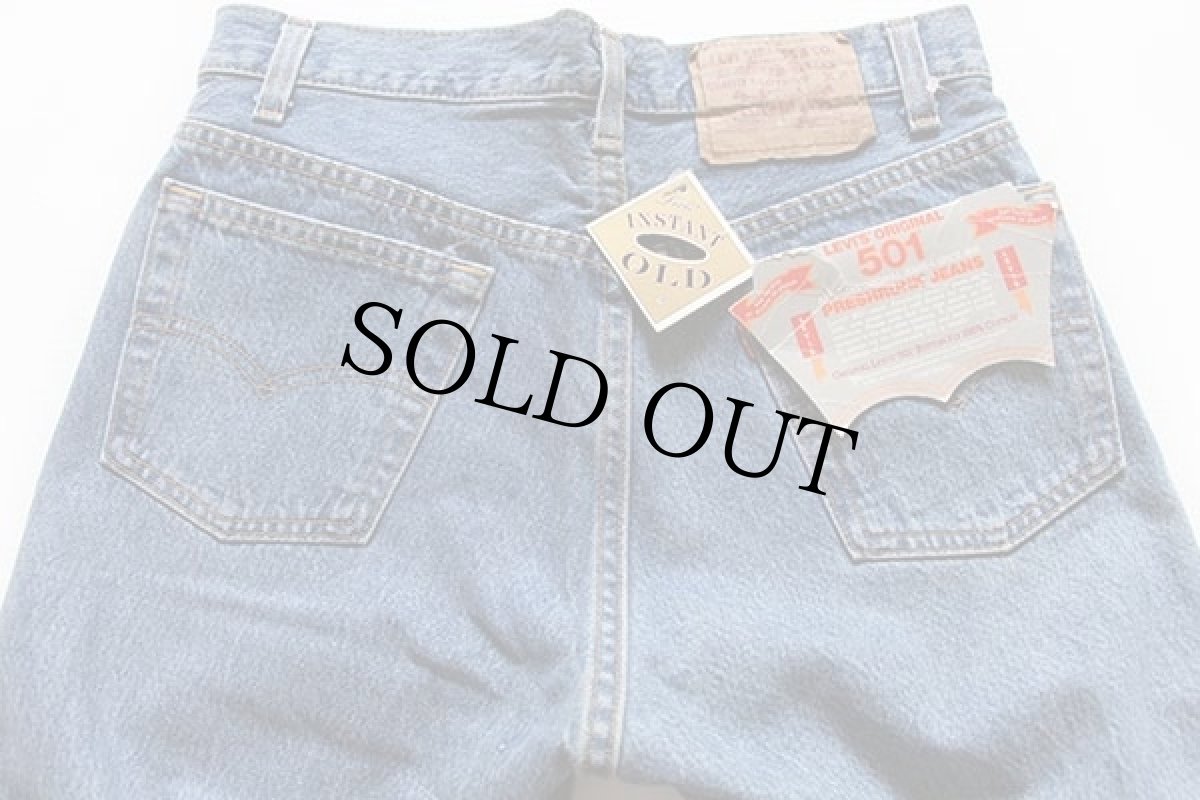 画像4: デッドストック★90s USA製 Levi'sリーバイス 501 デニムパンツ w30 L30 (4)