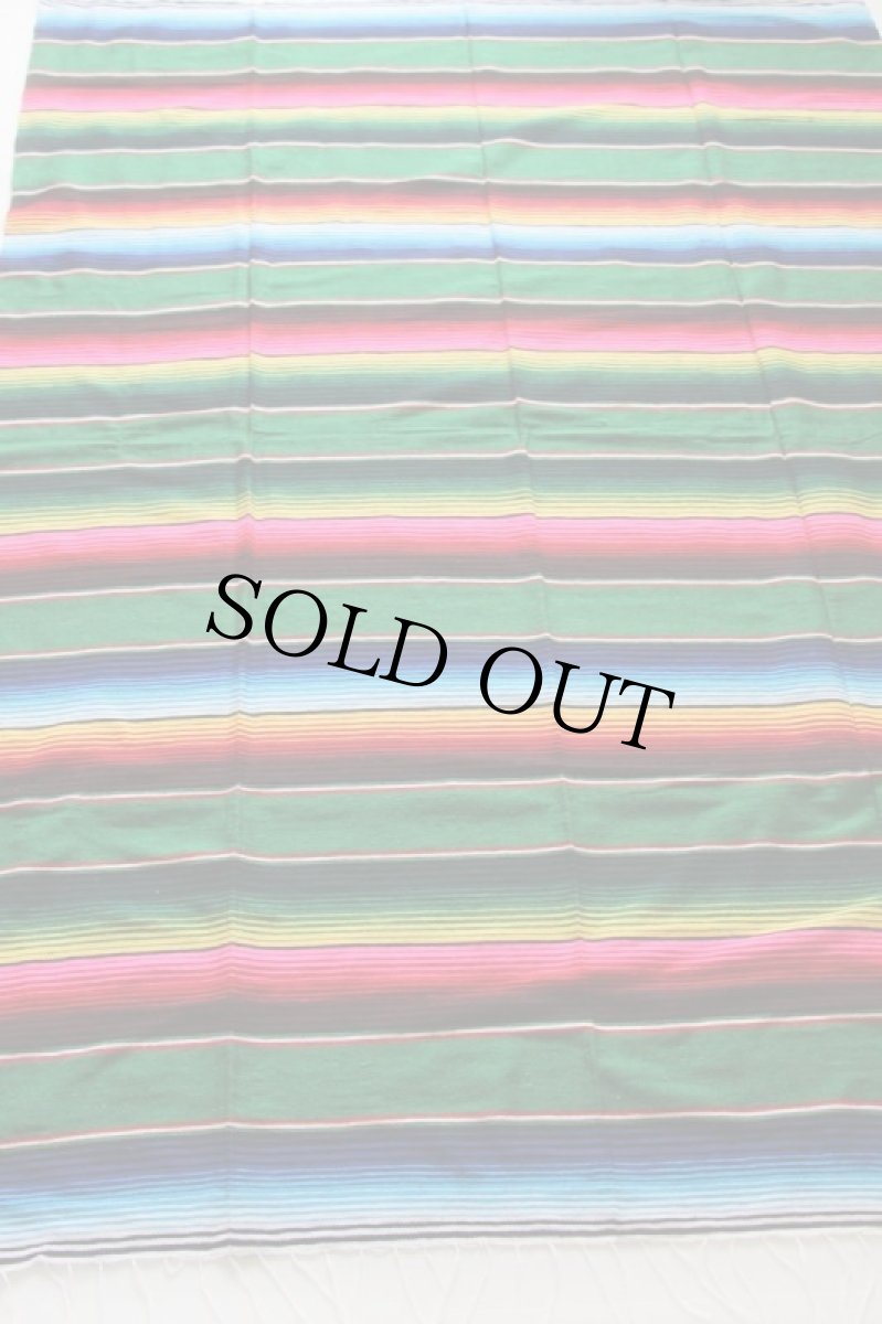 画像2: メキシカン ラグ サラペ 大 (2)