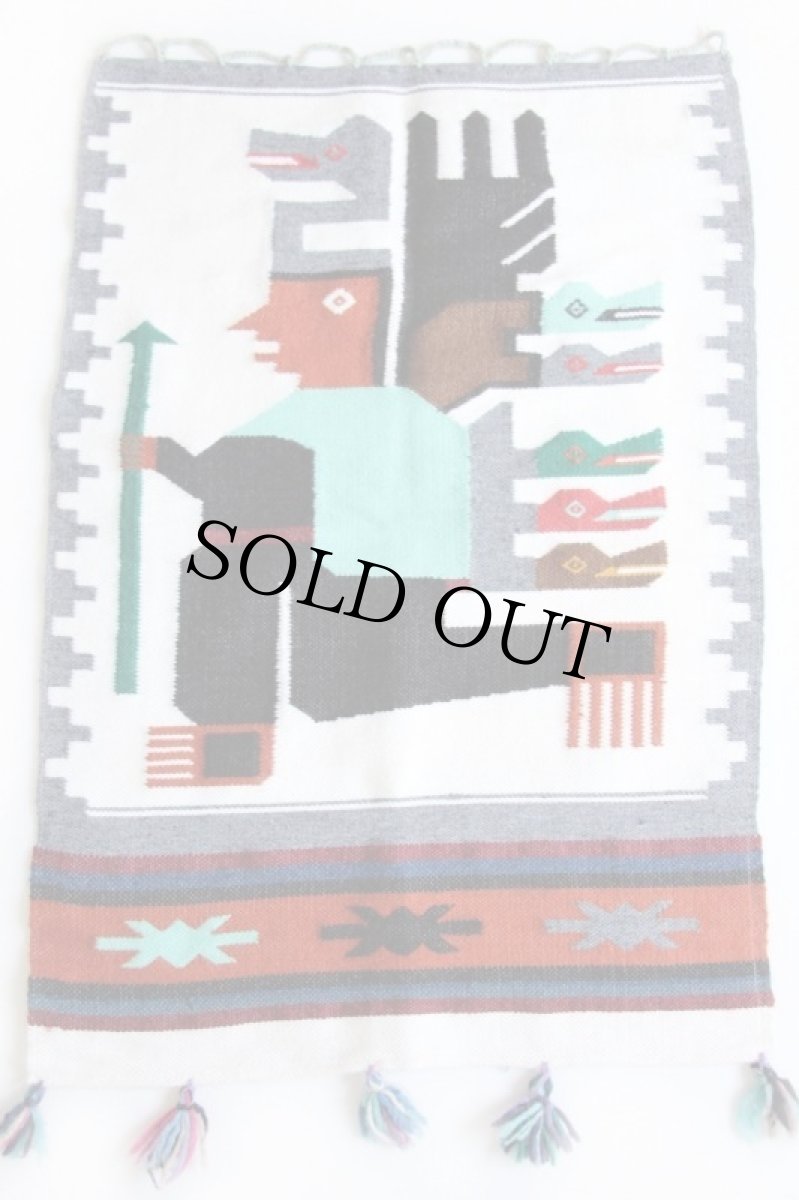 画像2: メキシコ ラグ タペストリー (2)