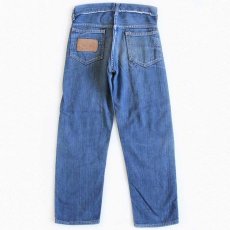 画像3: 60s WESTERN JEANS ダメージ インディゴ デニムパンツ キッズ (3)