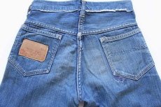 画像5: 60s WESTERN JEANS ダメージ インディゴ デニムパンツ キッズ (5)