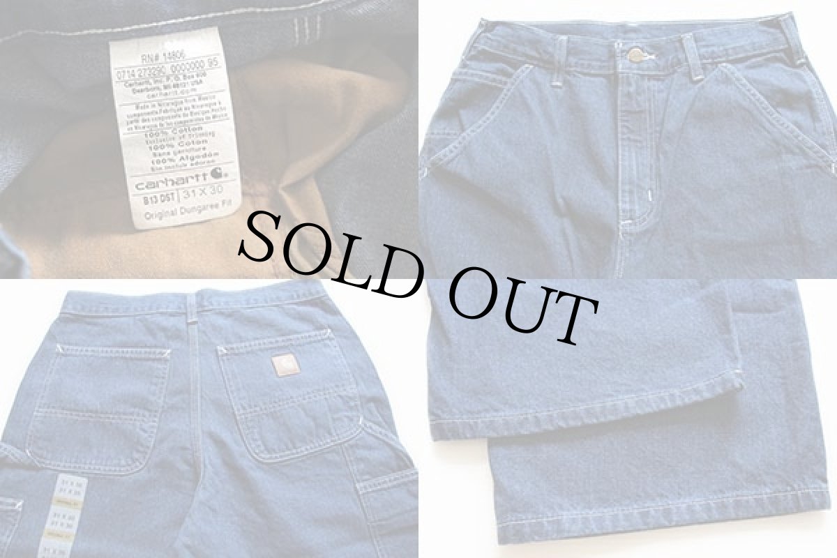 画像3: 未使用★carharttカーハート デニム ペインターパンツ w31 L30 (3)