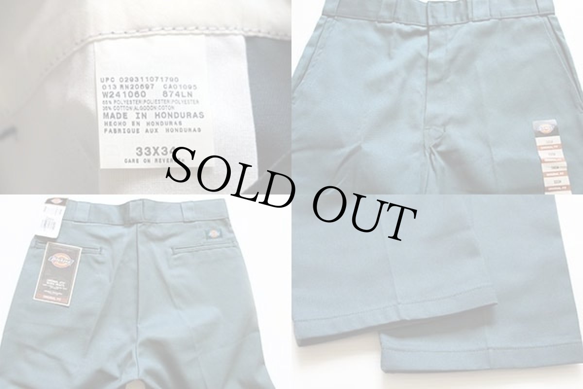 画像4: 未使用★Dickiesディッキーズ 874 ワークパンツ リンカーングリーン w33 L34 (4)