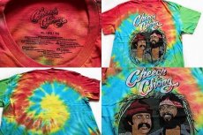 画像4: 未使用★Cheech&Chong チーチ＆チョン タイダイ染め コットンTシャツ XL★チーチョン (4)