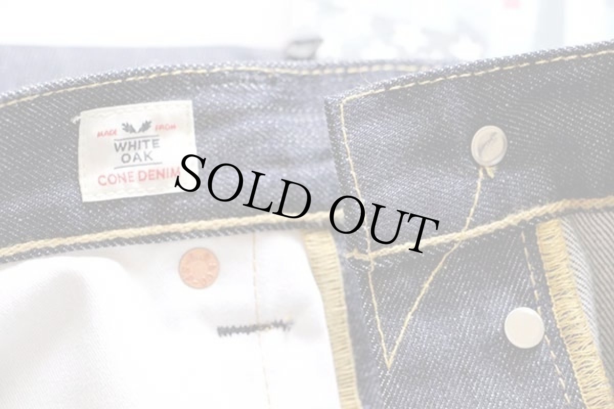 画像6: 未使用★USA製 Levi'sリーバイス 501 CONE DENIM WHITE OAK デニムパンツ w30 L34 (6)
