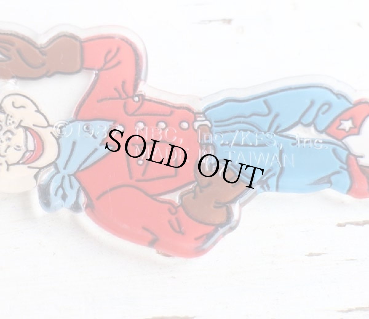 画像3: デッドストック★80s Howdy Doody ハウディードゥーディー キーホルダー★キーチェーン (3)