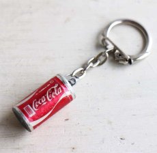 画像1: 80s Coca-Colaコカコーラ キーホルダー (1)