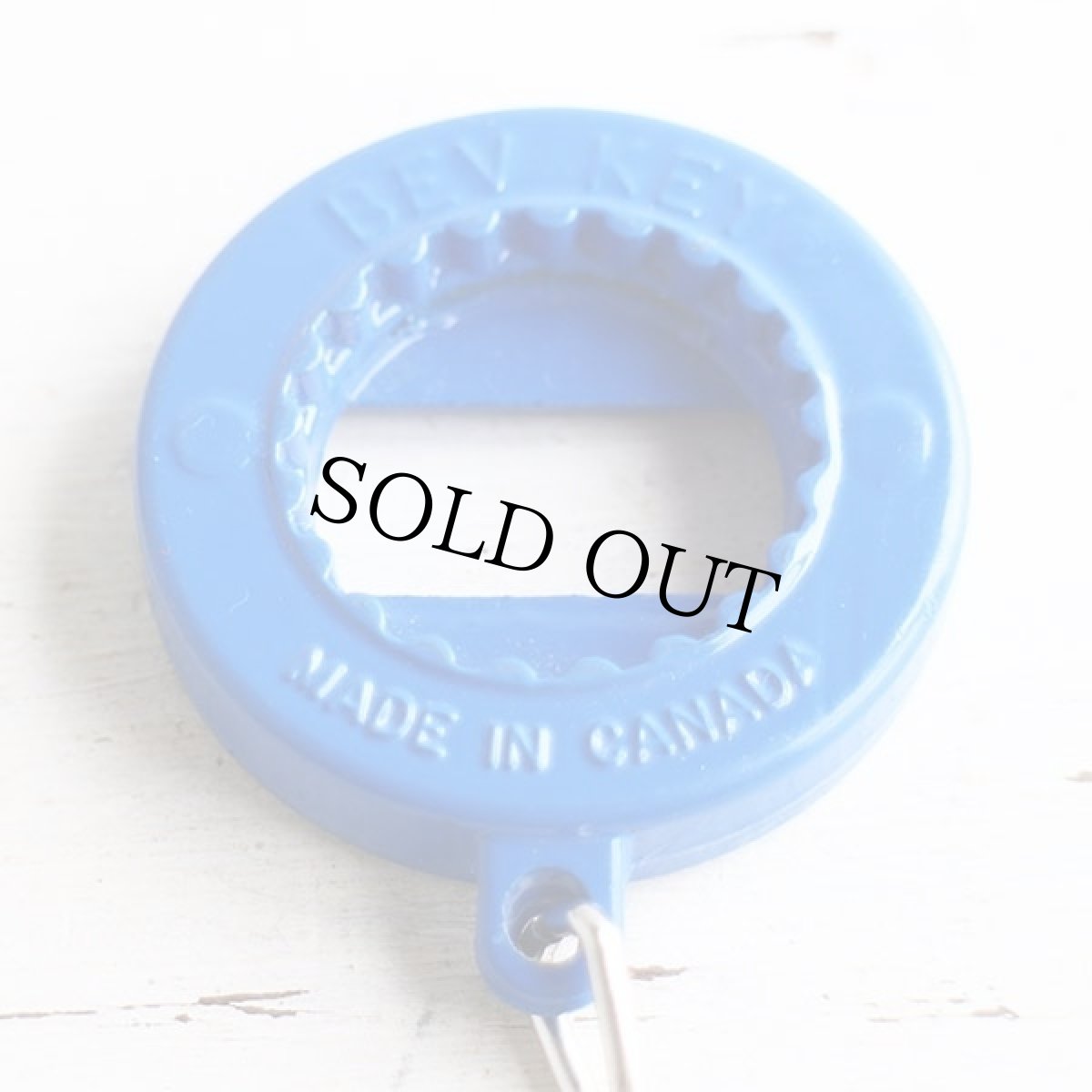 画像2: カナダ製 BUD LIGHTバドライト BEV KEY キーホルダー 青★Budweiserバドワイザー (2)