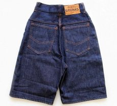 画像2: デッドストック★60s OSHKOSH B'GOSH BRONKS インディゴ デニム ショートパンツ キッズ w23★ショーツ (2)