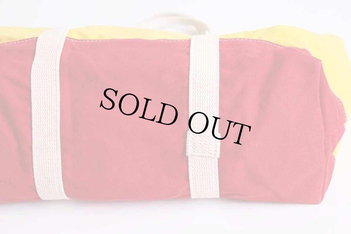 画像3: USA製 PORT CANVAS キャンバス トートバッグ 黄×赤 (3)