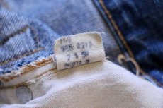 画像5: 70s USA製 Levi'sリーバイス 505 シングル 66前期 耳付き ダメージ デニムパンツ w33 (5)