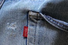 画像5: 70s USA製 Levi'sリーバイス 501 シングル 66前期 デニムパンツ w36 (5)