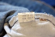 画像4: 70s USA製 Levi'sリーバイス 684 デニムパンツ w33 L32★ベルボトム ビッグベル (4)