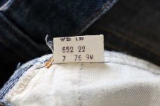 画像4: 70s USA製 Levi'sリーバイス 746 デニムパンツ w26 L29★ベルボトム (4)