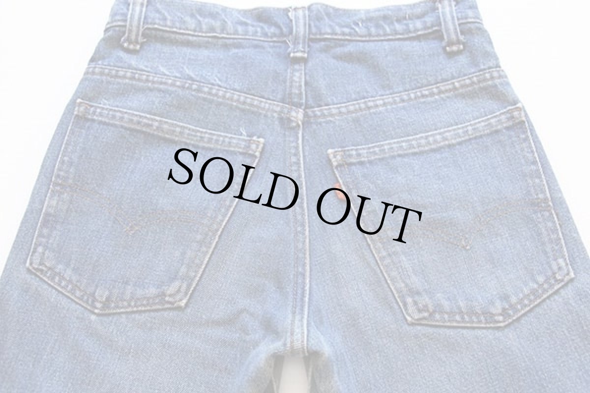 画像3: 80s USA製 Levi'sリーバイス 646 デニムパンツ w28 L32★ベルボトム (3)