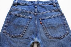 画像3: 80s USA製 Levi'sリーバイス 646 デニムパンツ w28 L32★ベルボトム (3)