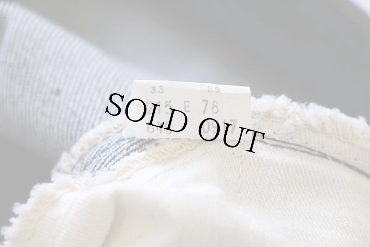 画像5: デッドストック★70s USA製 Levi'sリーバイス 646 デニムパンツ w33 L29★ベルボトム (5)