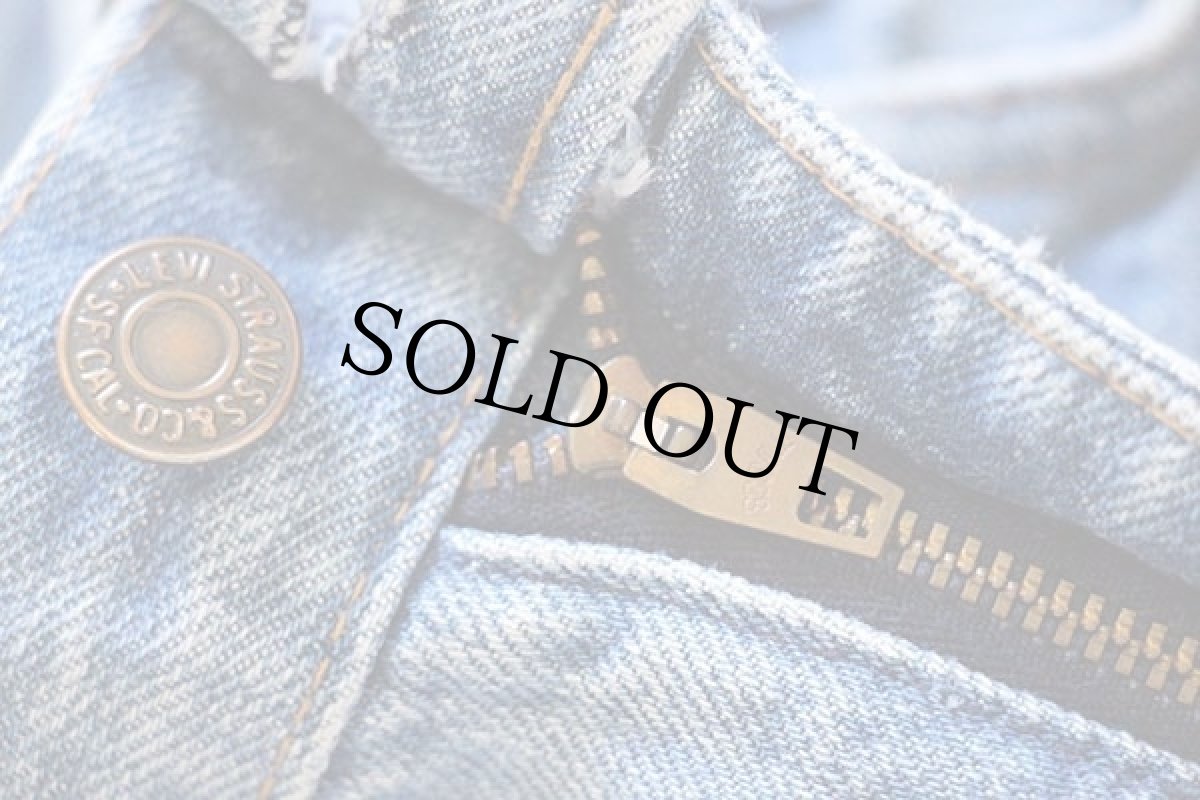 画像5: 70s USA製 Levi'sリーバイス 746 デニムパンツ w27 L32★ベルボトム (5)