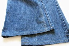 画像6: 70s USA製 Levi'sリーバイス 684 デニムパンツ w33 L32★ベルボトム ビッグベル (6)