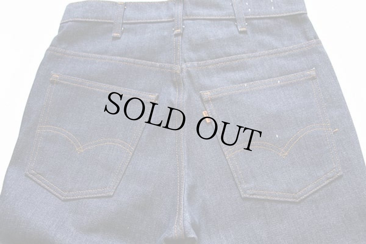 画像4: デッドストック★70s USA製 Levi'sリーバイス 646 デニムパンツ w33 L29★ベルボトム (4)