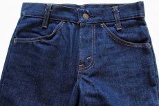 画像3: デッドストック★70s USA製 Levi'sリーバイス 784 デニムパンツ w26 L28★ベルボトム ビッグベル (3)