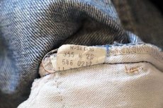 画像4: 70s USA製 Levi'sリーバイス 646 デニムパンツ w34 L30★ベルボトム (4)